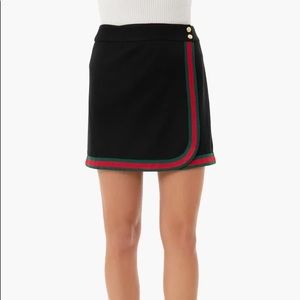 NWT Tuckernuck Black Campbell Wrap Skirt